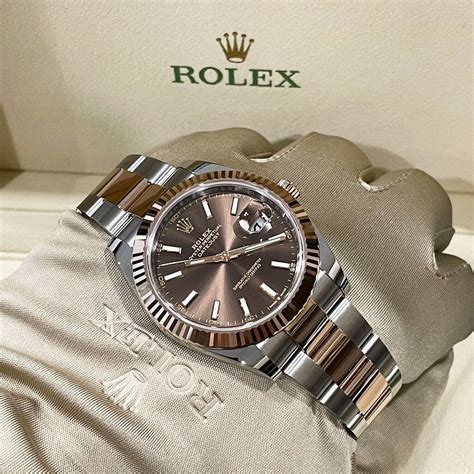 rolex datejust 36 chocolate